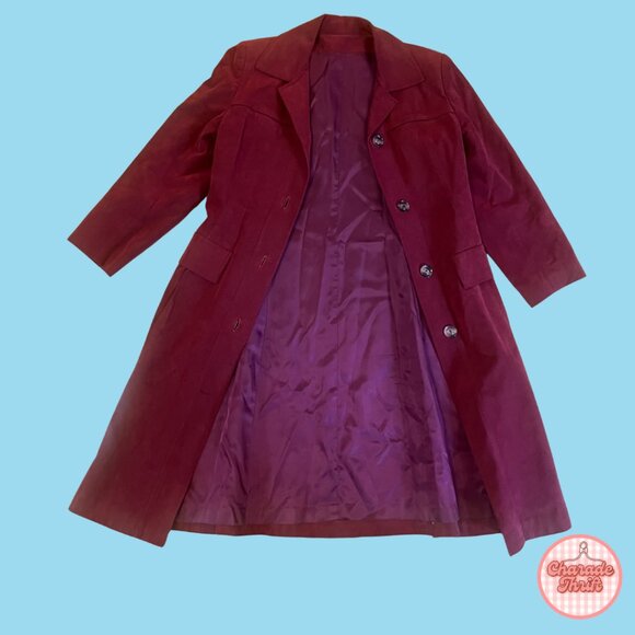 Vintage Faux Suede Jacket - Picture 1 of 5